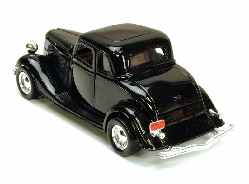 MOTORMAX 1934 Ford Coupe, Black - Motormax 73217 - 1/24 Scale Diecast Model Toy Car - Image 3